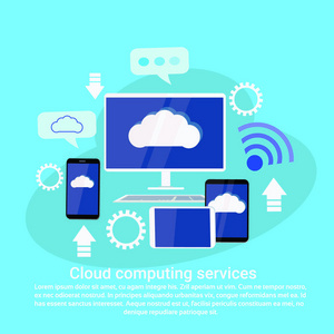 數(shù)據(jù)存儲新潮流 云計算技術(shù)服務(wù)下的漸變平面色彩美學(xué)